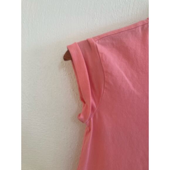 Tea Collection Pink Flower T-Shirt Dress Age 8 - Picture 4 of 11